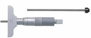 / 1m) 05CZA663: SPC cable with data switch (80 / 2m) Digimatic model Range Order No. Base Size Rod Qty. 0-150mm 329-250-10 101.6x16mm 6 rods 0-300mm 329-251-10 101.6x16mm 12 rods Range Order No.