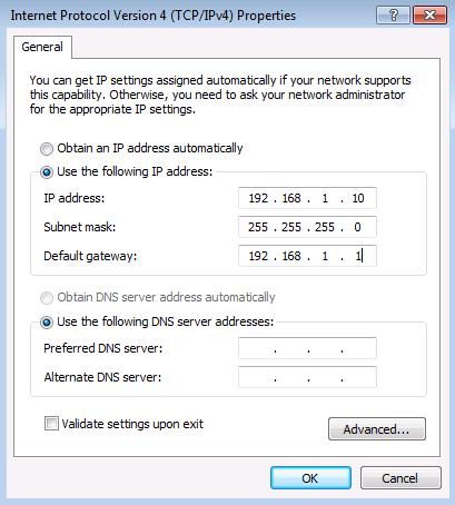 Step 1: Set the Default Gateway on the PC to 192.168.1.1. Step 2: Set the duplex setting for interface G0/1 on R1 to full duplex. conf t Enter configuration commands, one per line. End with CNTL/Z.
