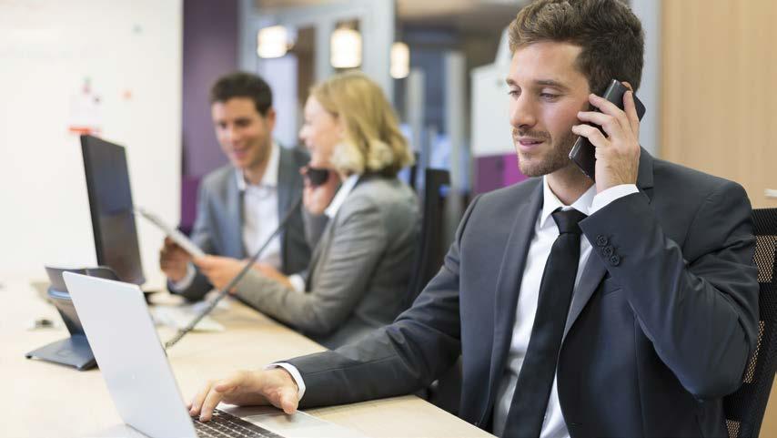Reception/Operators Receptionists and operators that receive customer queries need to streamline call handling with easy operations such as point-and-click call controls and see who s calling and why.