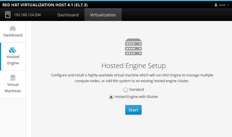 CHAPTER 7. CONFIGURE RED HAT GLUSTER STORAGE FOR HOSTED ENGINE USING THE COCKPIT UI CHAPTER 7.