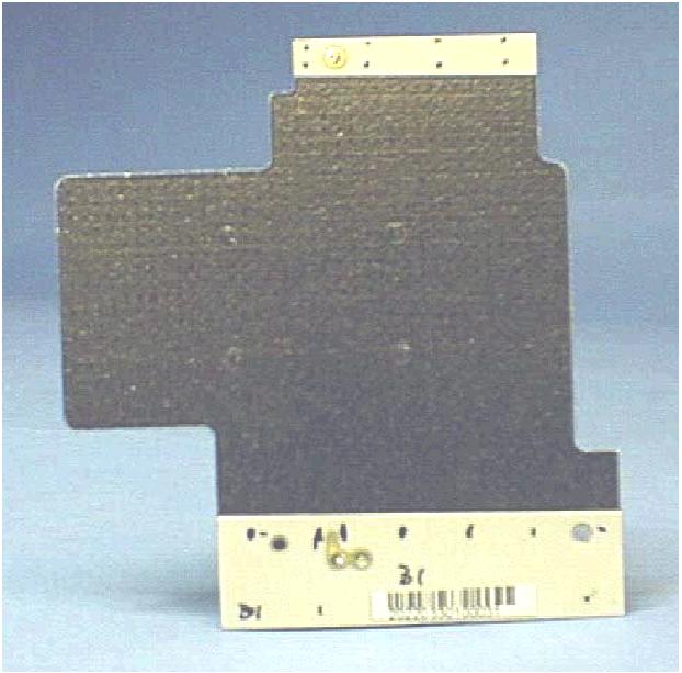 Barrel module baseboard Encapsulated VHCPG Baseboard with BeO facing plates VHCPG:(very high