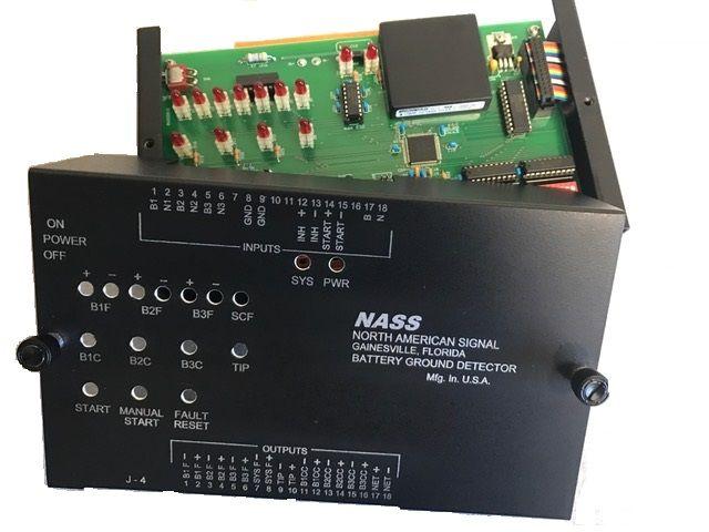 NAS BATTERY GROUND FAULT DETECTOR OPERATIONS AND MAINTENANCE MANUAL North American Signal Systems LLC 605 NW 53 rd Ave.