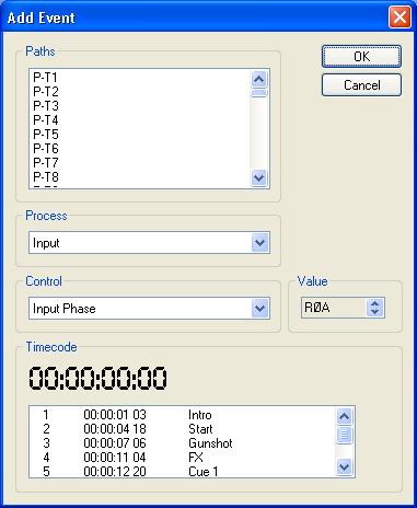 Encore Plus for 88RS User Manual Issue 3.1 If the Timecode selected to locate to is beyond the last item in the Event List then a dialogue box will appear to indicate that no item can be located.