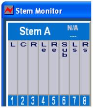 Encore Plus for 88RS User Manual Issue 3.1 Stem Naming Options For all of these displays, the grey column just beneath the Stem name can be named with up to 10 characters.