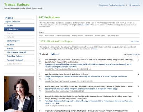 Individual Researcher To view the profile of an individual researcher, click the author s name on the unit page or search by last name.