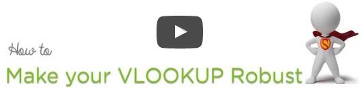 Part 2 Advanced Applications -Robust Vlookup & lookup Left ROBUST VLOOKUP - Now Vlookup is great but what I am going to cover next is how can you make your Vlookup a lot more robust and by robust I