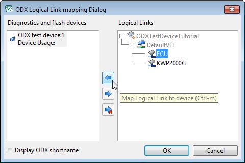 Select the ODXTestDeviceTutorial project file and click OK.