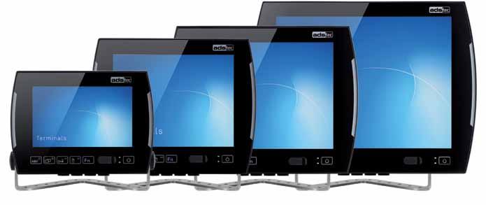 Terminals VMT7000 and VMT8000 series product benefits 5 VMT8000 series product benefits HIGH LIGHTS > New Terminal series with current Multi-Touch Technology VMT8008 VMT8010 VMT8012 VMT8015 The new