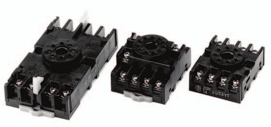 Connecting Sockets, Mounting Brackets, DIN Rails CSM_ConnectionSocket_DS_E_3_1 Durable, Easy-to-handle Connecting Sockets and Mounting Brackets Highly reliable Track-mounted and Back-connecting