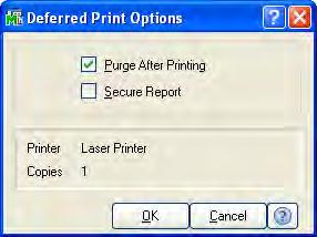 ...... Chapter 4 Learning Common Procedures NOTE In the Printer Setup dialog box, you can also specify all report pages to print or a page range.