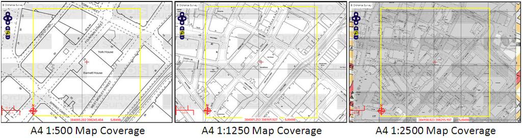 - 3 - Stanfords Planning Map Order Options Stanfords Planning Maps are produced using Ordnance Survey large scale mapping.