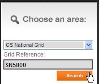 OS National Grid Search If you have an OS grid sheet reference, select OS National Grid on the search dropdown & enter your sheet reference in