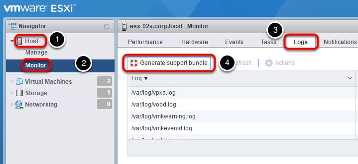 Generating the GSS Support Bundle Often GSS will ask that a support bundle be generated to help troubleshoot SRs.