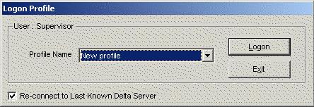 Starting Call Center View Before starting Call Center View (CCV), you must ensure the Delta Server is running on the Server PC. Call Center View is started by: 1.