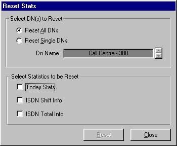 System Admin Through the Set Admin menu you can: Reset Stats (see page 16) Set the PCA Target Time (see page 17) Set the Answer Time (see page 18) Set the Lost Call Threshold (see page 19) Set the