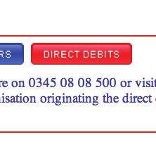 that Direct Debits cannot be cancelled online To cancel a Direct