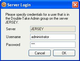 Admin local security group for the selected server. For more information about permissions, see Appendix A: Recommended Credentials, page 49.