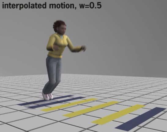 Motion Interpolation Resulting motion is natural Proved: closed to