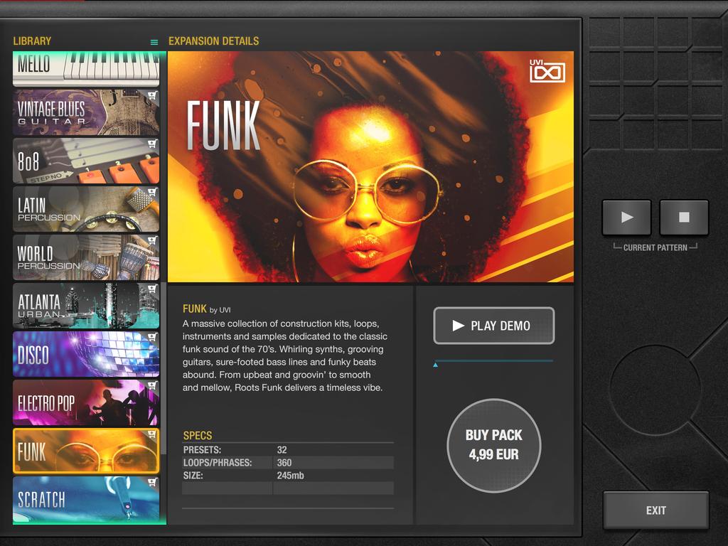 USING THE BROWSER Expansion Libraries: Overview Expansion libraries are a fast and inexpensive way to personalize and focus BeatHawk to your musical tastes.