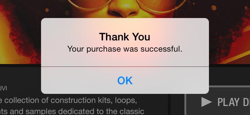 steps: (1) Tap the BUY PACK button (2) Authorize
