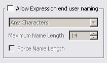 7. Check the Allow Expression end user naming box to allow users to name their own devices.