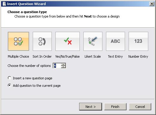 Note: Although question types are available for both ActiVotes and ActivExpressions