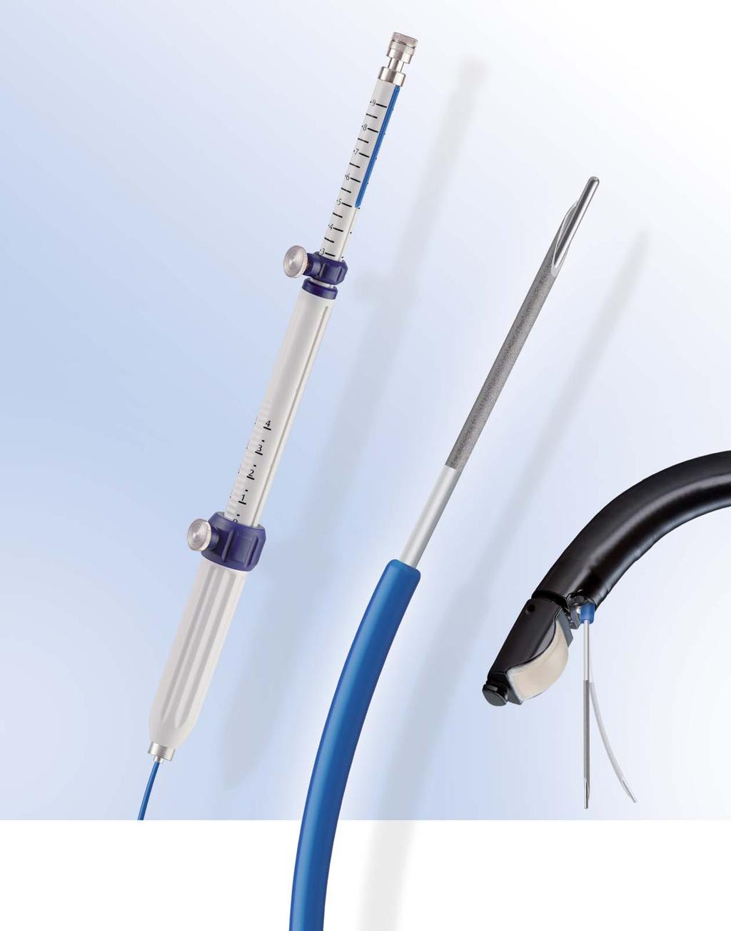 SonoTip II EBUS-TBNA Endobronchial Ultrasound-Guided TBNA System Single Use SonoTip II EBUS-TBNA Dimensionally Stable Nitinol Needle (EBUS Flex) Prevents the Permanently Bent Needle Effect During