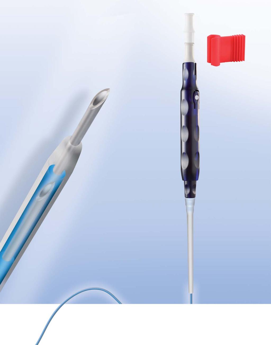 Injectra Injection Needles Single Use Injectra Top Down Injection User-friendly Injection of Medicine Removable Safety Clip Prevents Needle Projection during Accessory Channel Advancement