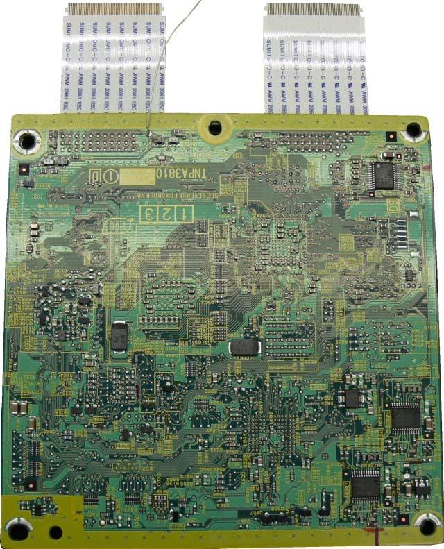 Drive Reset Circuit Test Point Foil Side of the D Board TP9387 is