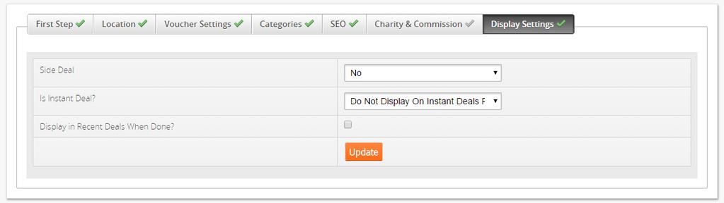 Charity Discount: Admin can add amount he/she wants to donate to charity. 0 value mean no charity donation.