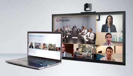 Polycom RealConnect A unique approach pioneered by Polycom Productivity Benefits Outlook Scheduling - Easily schedule a conference call supporting any modality from multiple different platforms using