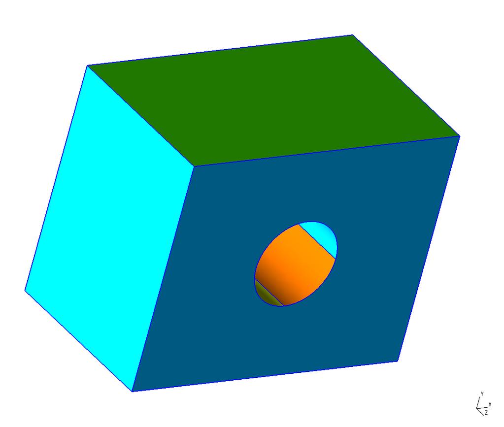 B-Rep model «Boundary representation» Model based on the representation of surfaces Model of exchange (STEP format) and definition The natural set