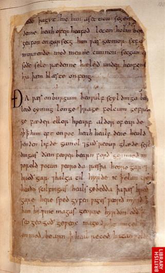 BEOWULF Even though Beowulf is the oldest surviving English epic, it is not set in England and its characters are not English.