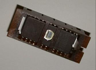 Early ECMs In the early ECMs that used a type 2732 24-pin EPROM the EPROM is installed in a plastic frame called a PROM carrier.