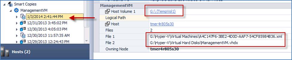 4.1 Using ASM/ME, take a Smart Copy of the VM for the template If not done previously, create a fresh Smart Copy of a Virtual Machine that will be the basis for the template.