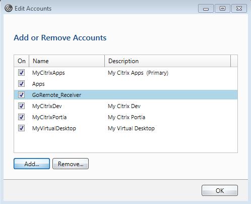 Citrix Receiver will then refresh while it is connecting you to your account. Click OK.