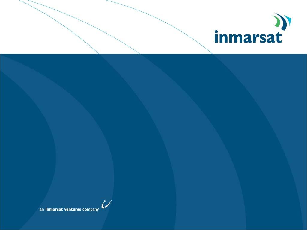 Inmarsat Maritime Communication Services WMO