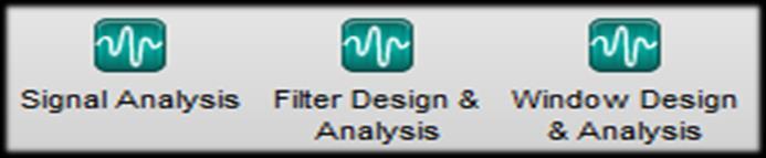 design and analysis tools Develop algorithms for signal processing Signal transforms, multi-rate operations
