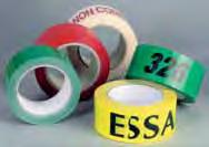 l ADHESIVES l Clear tape - Printed tape Plain tape A full range of quality products that meet the needs of the packaging market. PVC TAPE Tape thickness 33 µ.