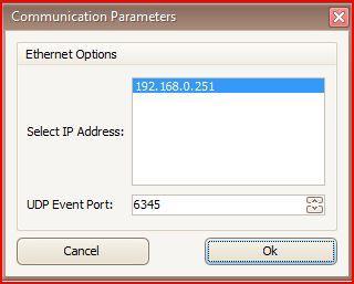 Communication Parameters. The computer is allocated with an IP Address for each network it is connected to. This allocation maybe automatically assigned by a server or manually set in Windows.