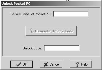 Transferring the Registration 1.5.2 Registering on the Pocket PC To unlock Pocket ESA on the Pocket PC, run the program and then select the Register menu item from the File menu on the Pocket PC.