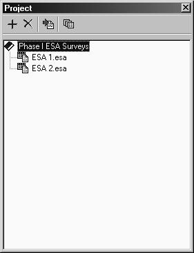menu item from the Projects submenu of the File menu. The project s file name can then be selected using the Open form shown below.