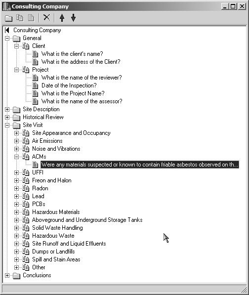 Example: Edit Questionnaire Below the response selection is a Rich Text toolbar and input box, these are used to enter the text associated with the selected response.