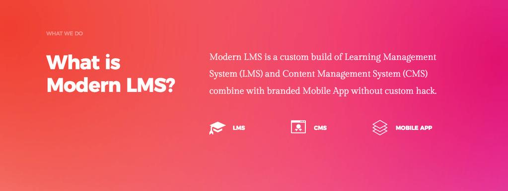 combining LMS & CMS for the best learning experience.
