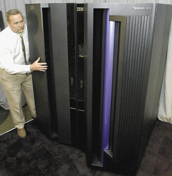 Mainframes A mainframe is a large, expensive, powerful computer that can
