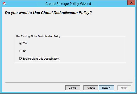 This option allows multiple copies to be deduplicated against each other and improves deduplication across copies.