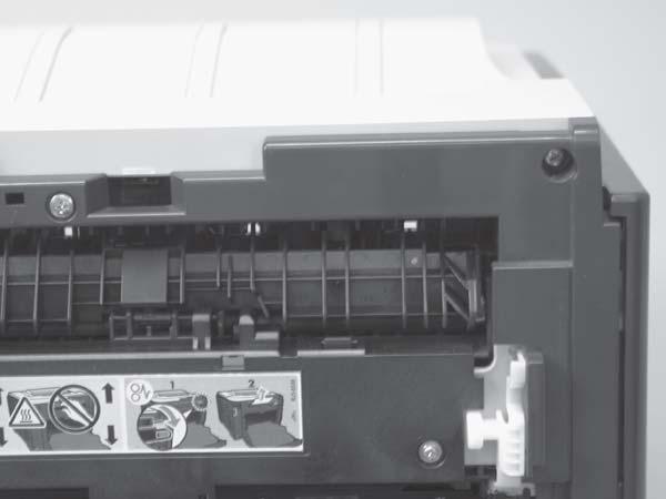 Rear-upper cover (duplex product). Open the rear cover.
