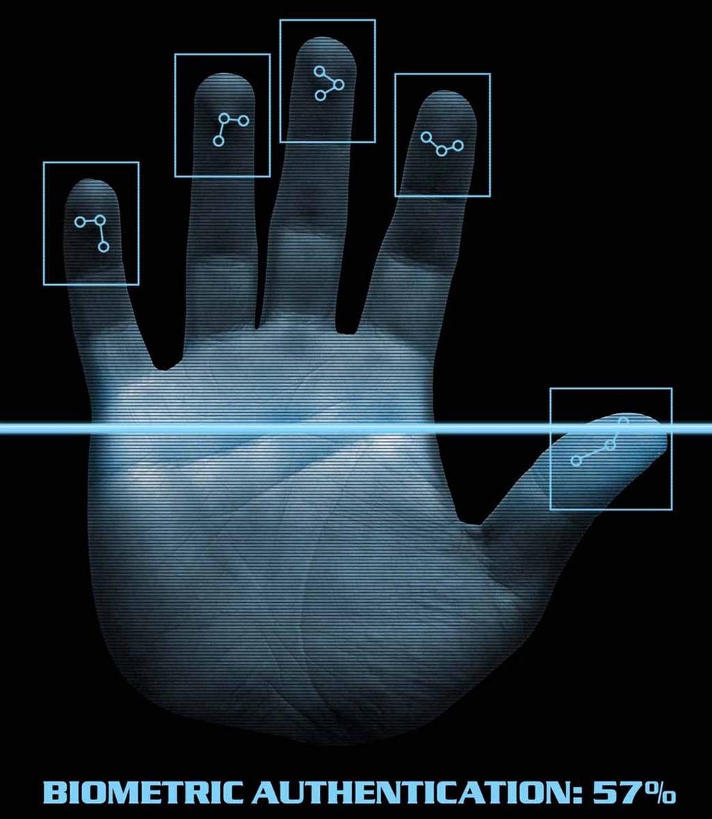 Access control systems use biometric analytics such as fingerprint recognition, face detection and iris