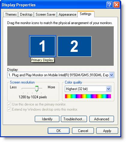 Media Player Single- and Multiple-Monitor Recordings The Screen window can display recordings of both single- and multiple-monitor setups.