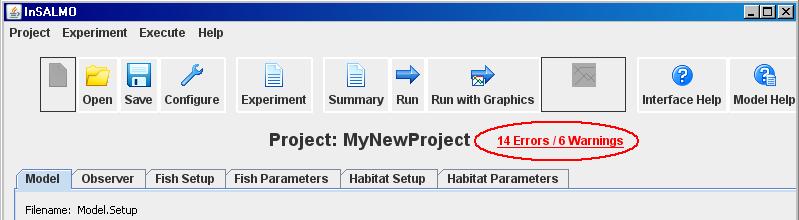 To close an instream project, click on the GUI menu selections Project > Close. If you have unsaved changes, you will be prompted to save them or quit without saving the changes. 3.7.